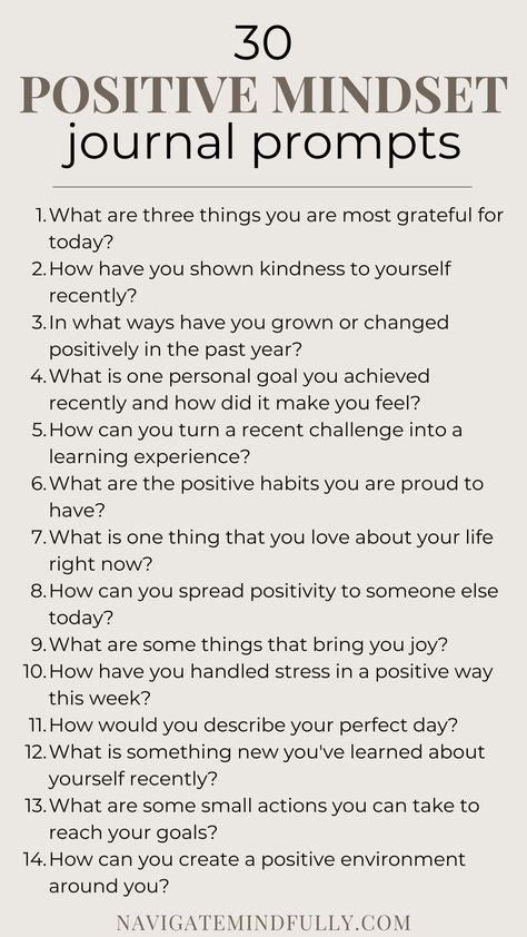 positive mindset journal prompts Positive Affirmation Journal Prompts, Positive Journaling Ideas, Uplifting Journal Prompts, Journal Prompts For Positive Thinking, Meditation Journal Prompts, Everyday Journal Prompts, 30 Day Journal Prompts, Positive Journal Prompts, Mindset Journal Prompts