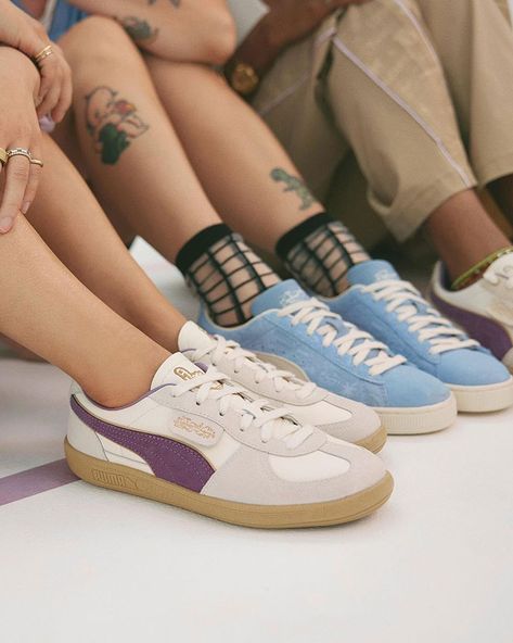 PUMA Teams Up with Sophia Chang for New Collection Cool Vans Shoes, Sophia Chang, Street Style Magazine, Puma Palermo, Model Shop, Vintage Spring, Puma X, Photographer Branding, Couture Collection