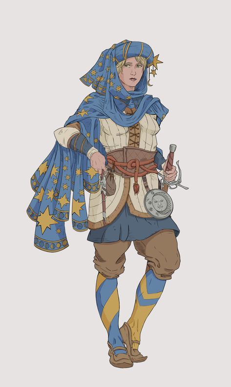 Drawing Magic, Medieval Adventurer, Star Wizard, Medieval Wizard Art, Medieval Character Art, Old Wizard Character Design, Sci Fi Medieval Character Design, Roleplay Characters, Star Character