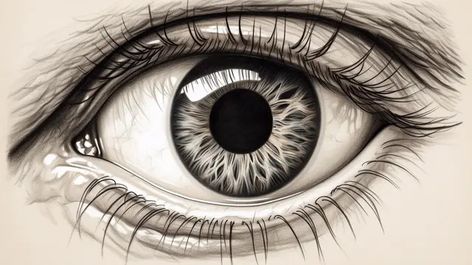 eyeball pictures to draw Eye Background, Realistic Eye Tattoo, Realistic Flower Tattoo, K Art, Realistic Eye Drawing, Butterfly Eyes, Family Tattoo Designs, Eyeball Art, Eyes Artwork