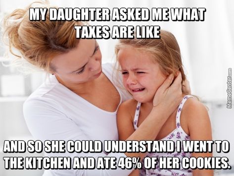 Mondays can be such a Taxing Day! Just a reminder, today is the deadline to file your federal income taxes. Are you ready? #MemeMonday #memes #monday #taxday Income Tax Humor, Tax Memes, Parent Humor, Taxes Humor, Friday Meme, Face Quotes, Tax Day, College Guys, Life Changing Skincare