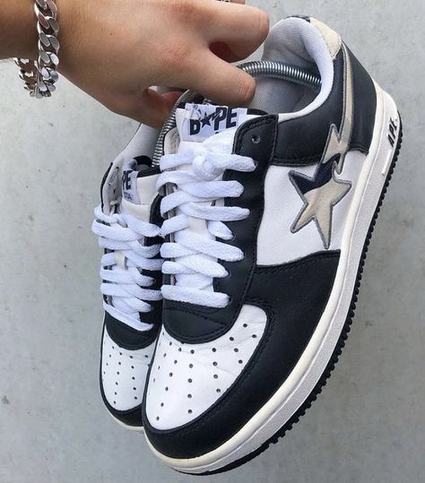 Bape Shoes, Dr Shoes, Trendy Shoes Sneakers, Designer Streetwear, Fresh Shoes, Latest Instagram, Hype Shoes, Shoe Inspo, Aesthetic Shoes