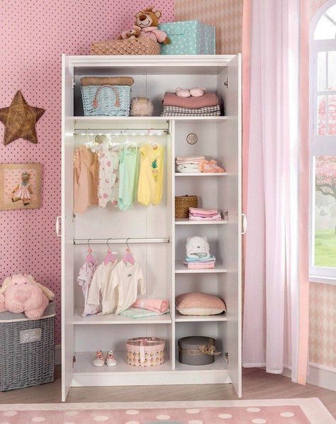 Kids Cupboard Design, Baby Cupboard, Kids Cupboard, Baby Armoire, Kids Bedroom Furniture Design, Baby Room Closet, Small Room Makeover, Baby Room Organization, Bedroom Cupboard Designs