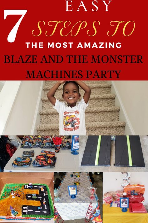 Plan the ultimate Blaze and the Monster Machines party with a race track cake, blazing decorations and themed food. Get ideas for invitations, free printable games and activities, birthday boy or girl t-shirt, DIY race track, favors or goodie bags. Find centerpieces, table covers to make this the best Blaze and the Monster Machines party for toddlers and kids. #blazeandthemonstermachinesparty Games Cake, Blaze Birthday Party, Blaze Party, Blaze And The Monster Machines Party, Blaze Birthday, Blaze And The Monster Machines, Monster Truck Birthday, Fun Printables, 1st Birthdays