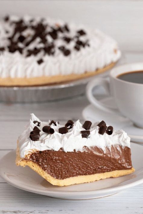 Low Carb Sugar Free Chocolate Cream Pie Healthy Chocolate Cream Pie, Low Sugar Pie Recipes, Low Carb Chocolate Pie, Sugar Free Chocolate Desserts, Sugar Free Pies For Diabetics, Sugar Free Chocolate Pie, Keto Pies, Sugar Free Pie, Sugar Free Desserts Easy