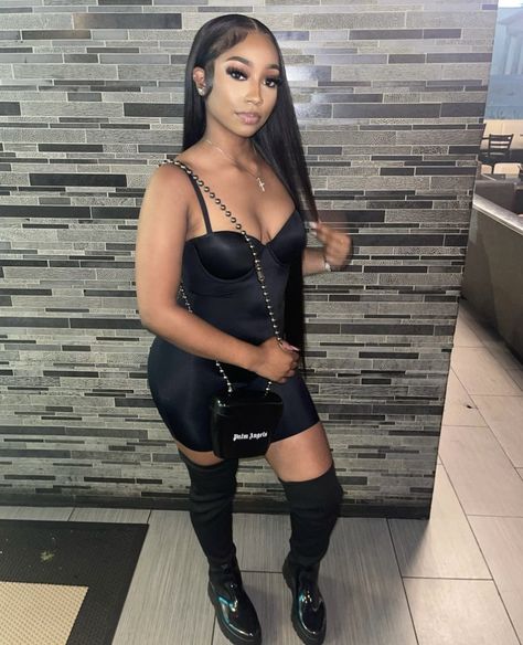 Shapewear Dress Outfit, Shapewear Outfit, Boujee Baddie, Nicki Concert, Baddie Pics, Cute Date Night Outfits, Closet Revamp, Cute Date Night, 21st Birthday Outfits