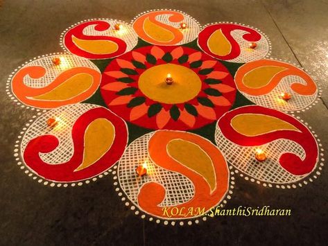 Rangoli Designs For Diwali, Indian Rangoli Designs, Latest Rangoli, Rangoli Art, Rangoli Designs Latest, Indian Rangoli, Simple Rangoli Designs Images, Rangoli Patterns, Rangoli Ideas