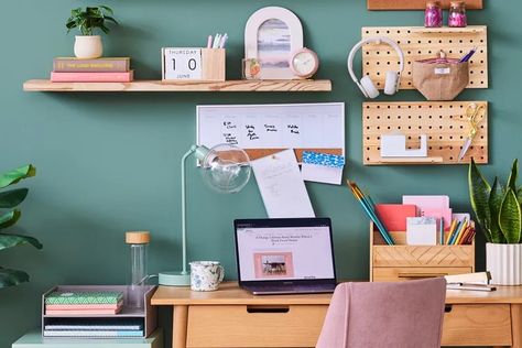 Where You Should Start Your Spring Cleaning, According to Experts Desk Organizer Ideas, Tidy Desk, Hide Cords, Rolling File Cabinet, Organizer Ideas, Desk Cabinet, Office Pictures, Writing Utensils, Set Of Drawers