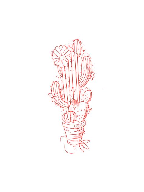 Boho Cactus Tattoo, Fineline Cactus Tattoo, Cactus Tattoo Fineline, Cactus Tattoo Stencil, Arizona Desert Tattoo, Fine Line Cactus Tattoo, Little Cactus Tattoo, Prickly Pear Cactus Tattoo, Desert Flower Tattoo