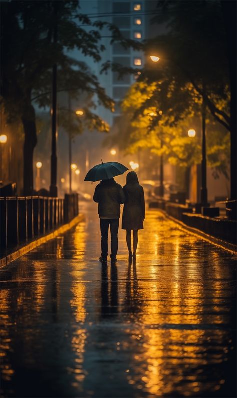 Delete Memories, Sharing Umbrella, Sharing An Umbrella, Rain Street, Soak City, Rainy Mood, Lovers Images, Standing In The Rain, Rainy City