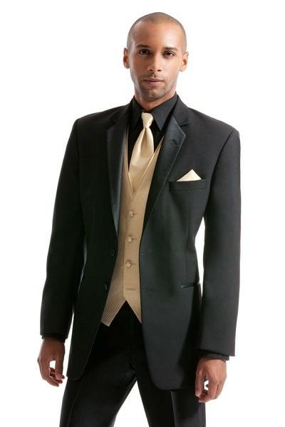 Men Prom Outfit, Gold Tux, Gold Tuxedo Jacket, Guys Prom Outfit, All Black Tux, White Tuxedo Wedding, White Tux, Wedding Tux, Gold Suit