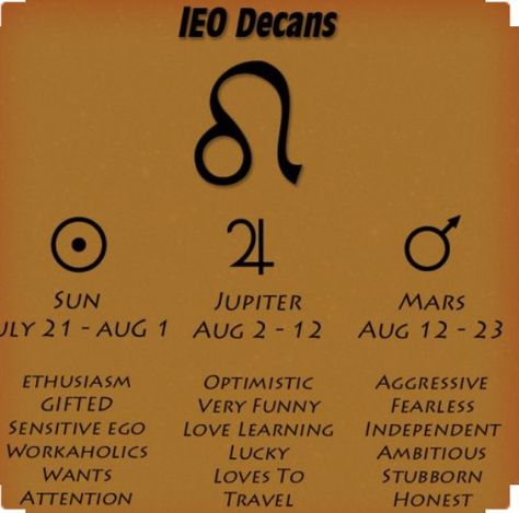 Leo Decans Leo Decans, July Leo, Shadow Book, All About Leo, Leo Zodiac Quotes, Leo Zodiac Facts, Leo And Scorpio, Leo Season, Leo Sign