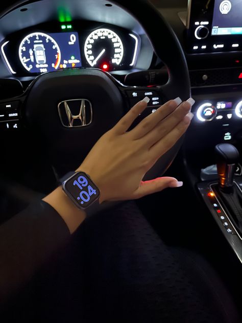 Cute Neutral Nails, Black Honda Accord, 2022 Honda Civic, Tata Cars, Honda Civic Car, Black Honda, Honda Civic Sport, Civic Car, Honda Accord Sport