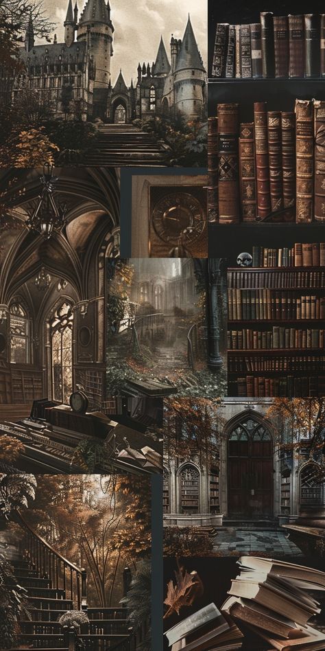 Book Related Wallpaper, Dark Academia Aesthetic Classroom, Reading Phone Wallpapers, Dark Academia Christmas Wallpaper, Aesthetic Library Wallpaper, Me Core Aesthetic Wallpaper, Fall Witchy Wallpaper, Iphone Wallpaper Dark Academia, Dark Academia Aesthetic Wallpaper Collage