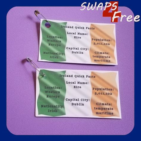 Ireland Girl, Girl Scout Swaps, Scout Swaps, World Thinking Day, Girl Scout Swap, Ireland Flag, Girl Scout Leader, Daisy Girl Scouts, Scout Leader