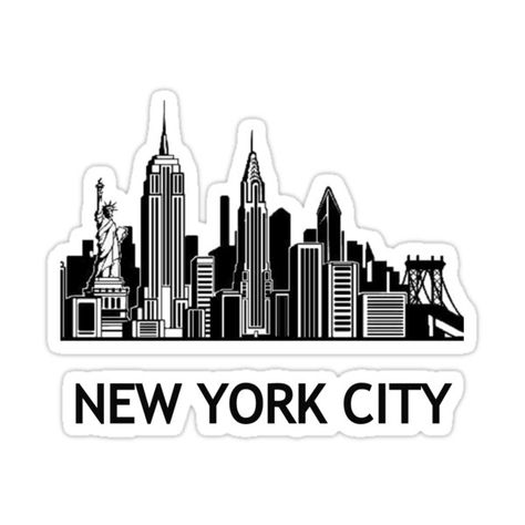 Nyc Stickers, Nex York, City Stickers, Lakers Logo, Journal Sticker, Cover Ideas, Night City, Power Point, Journal Stickers