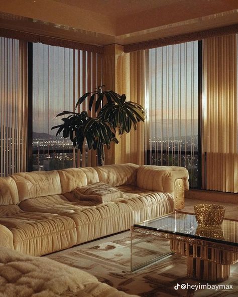 Home Decor 80s, 1980s Post Modern Interior Design, 80s Aesthetic Living Room, Motown Aesthetic, 1980s Architecture, 80s Design Interiors, 1980s Apartment, 80s Penthouse, 1980s Furniture