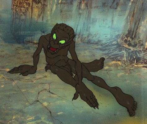 Animation art from Ralph Bakshi’s LORD OF THE RINGS (1978). Lord Of The Rings 1978, Rings Background, Ralph Bakshi, Lord Of The Ring, Retro Sci Fi, Character Aesthetics, Background Art, J R R Tolkien, The Lord Of The Rings