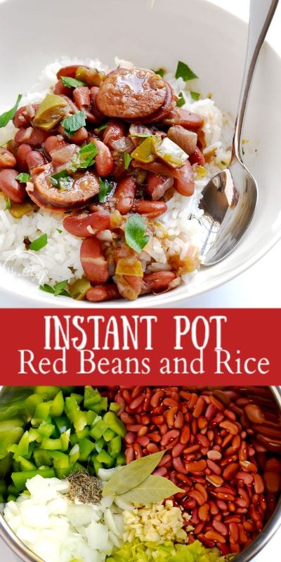 Louisiana Dishes, Red Beans N Rice Recipe, Red Beans And Rice, Beans And Rice, Popular Food, Instant Pot Dinner Recipes, Instapot Recipes, Pot Meals, Healthy Lunch Recipes