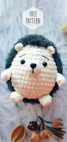 Amigurumi Hedgehog, Crochet Hedgehog, Knitting Amigurumi, Amigurumi Knitting, Hoodie Diy, Confection Au Crochet, Pola Amigurumi, Crochet Amigurumi Free Patterns, Crochet Amigurumi Free