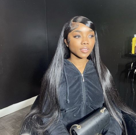 Side Swoop Frontal Wig, Side Swoop Frontal, Side Part Swoop Frontal Wig, Swoop Frontal Wig, Side Part Swoop, Graduation Hairstyles For Black Women, Bhaddie Hairstyle, Side Swoop, Fine Hairstyles