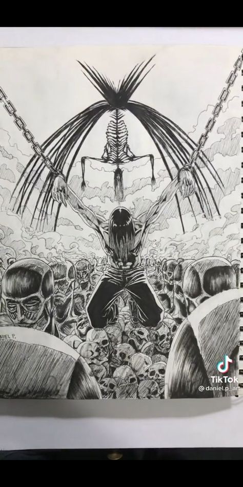 Attack On Titan Tattoo, Eren Aot, Naruto Sketch Drawing, Anime Lock Screen Wallpapers, Attack On Titan Aesthetic, Naruto Sketch, Anime Monsters, Attack On Titan Season, Canvas Drawings