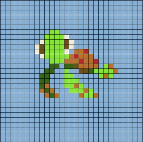 Lorax Perler Beads, 29x29 Perler Bead Patterns, Cartoon Perler Bead Patterns, Duck Perler Beads, Perler Bead Patterns Disney, Spongebob Perler Beads, Disney Perler Bead Patterns, Melty Bead Designs, Easy Perler Beads Ideas