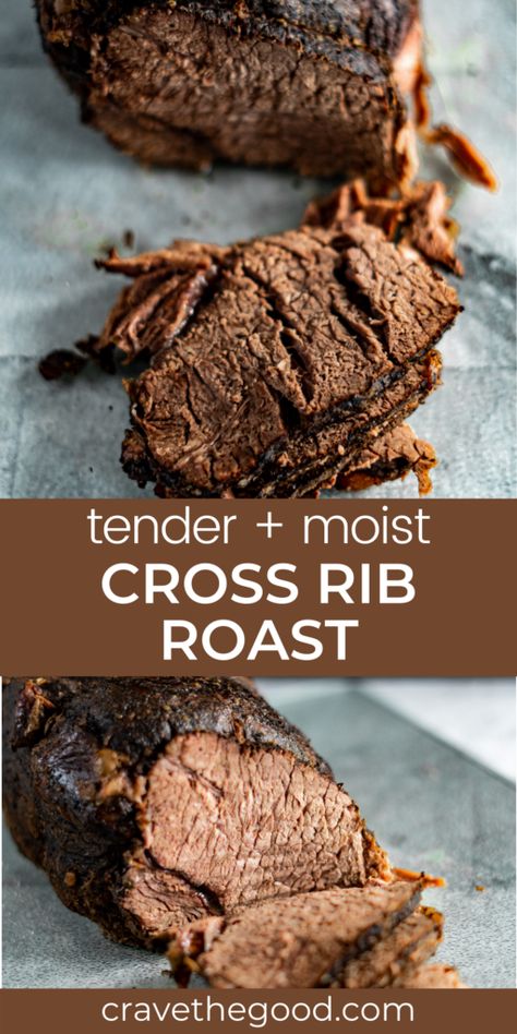 Beef Rib Roast Crock Pot, Crockpot Rib Roast Recipes, Beef Chuck Rib Roast Recipes, Best Cross Rib Roast Recipes, Crockpot Cross Rib Roast Recipes, Rib Roast In Crockpot, Chuck Cross Rib Roast Recipes Crock Pot, Cross Rib Roast Recipes Ovens, Cross Rib Pot Roast Oven