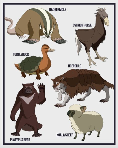 Atla Creatures, Animals From Avatar, Avatar Show, The Last Airbender Characters, Avatar Animals, Avatar Legend Of Aang, The Last Avatar, Avatar Cartoon, The Avatar