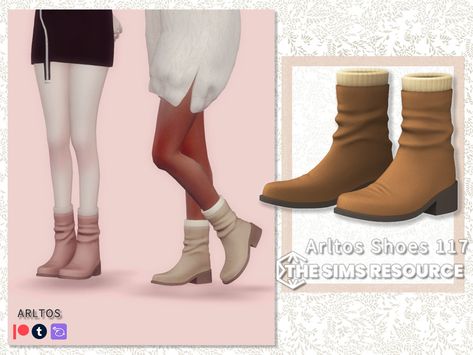 The Sims Resource - Short boots / 117 Sims 4 Cheats, Die Sims 4, Sims Packs, Sims 5, Sims 4 Mm Cc, Sims 4 Cc Makeup, Sims 4 Cc Folder, Sims 4 Teen, Sims 4 Mm