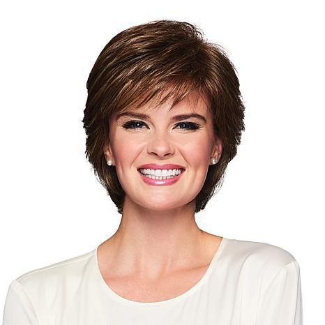 HSN Short Cut Wigs, Short Shag Hairstyles, Short Layered Haircuts, Sciatic Nerve, Short Hair Over 60, Penteado Cabelo Curto, Short Hair Haircuts, Nerve Pain, Short Hair Older Women