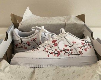 Sneakers Air Force, Nike Air Force 1 Custom, Shoe Designs, Nike Airforce 1, Air Force 1 Custom, Custom Air Force 1, Leather Paint, Nike Air Force Ones, Air Force Ones