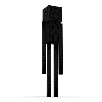 Minecraft Enderman, Minecraft Costumes, Minecraft Statues, Minecraft Skins, 3d Artist, Low Poly, 3ds Max, Real Photos, Wind Chimes