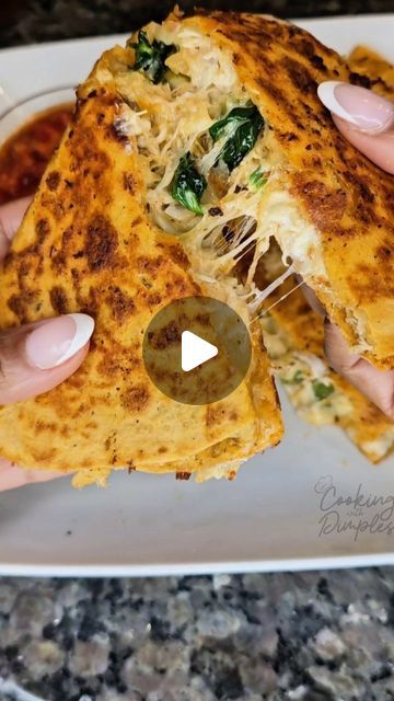 Crab Quesadilla, Spinach Quesadilla, Spicy Crab, Blackened Seasoning, Lump Crab, Chicken Dips, White Cheddar Cheese, Spinach Dip, White Cheddar