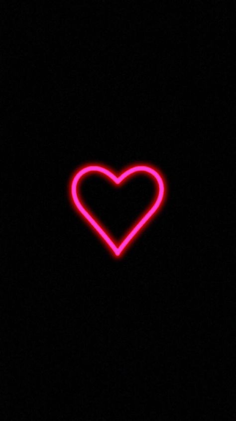 Amor Pink Neon Heart, Dark Pink Wallpaper, Burberry Wallpaper, Neon Pink Heart, Love Pink Wallpaper, Neon Words, App Background, Overlays Picsart, View Wallpaper