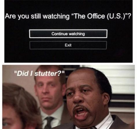 Funny Office Memes, Did I Stutter, Office Memes Humor, Best Of The Office, Office Jokes, The Office Show, Office Fan, Office Memes, Office Quotes