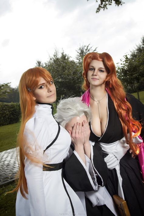 Bleach Cosplay Female, Rangiku Cosplay, Orihime Cosplay, Bleach Rangiku Matsumoto, Captain Hitsugaya, Bleach Rangiku, Bleach Bankai, Orihime Bleach, Fun Cosplay