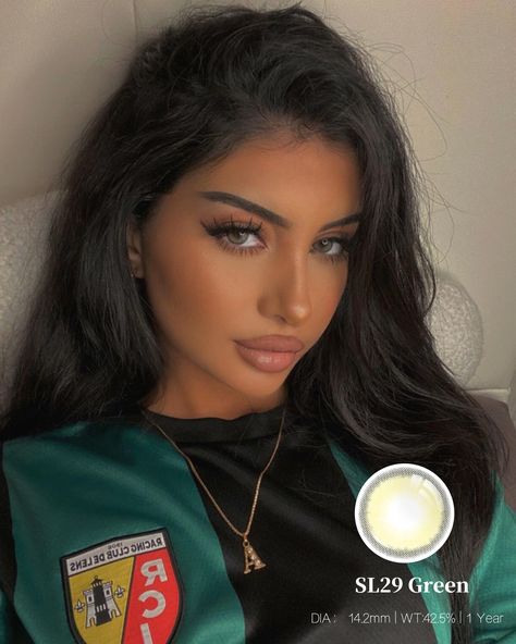 🌿 Get ready for some captivating green-eyed magic! 🌟 If you've got dark brown eyes and have been dreaming of cool-toned green eyes, we've got the perfect solution for you! 😍✨⁠😽@ayaa.ameen⁠⁠⁠⁠ | Code: ‘Ayaaa20’ (-20%)
#just4kira #greenlenses #coloredcontacts #softlenses #greencontacts #lens⁠
#contactlenses #contacts #beauty #coloredeyes #eyes #makeup⁠ #SL29Green⁠
⁠ Green Eyes Contact Lenses, Sarah Core, Brown Contact Lenses, Green Contacts Lenses, Eye Contact Lenses, Green Contacts, Makeup Inspired, Colored Contact Lenses, Circle Lenses