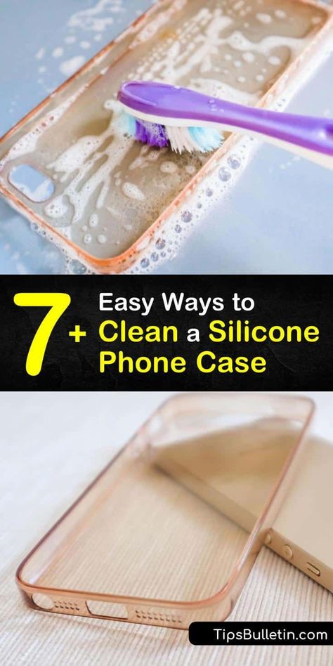 Uncover the strongest homemade phone case cleaners that use household ingredients like baking soda and rubbing alcohol. These recipes take the yellowing out of a clear phone case and remove stains from a smartphone with ease. #clean #silicone #phonecase Clear Phone Case Cleaning Hack, How To Clean Mobile Back Cover, Mobile Cover Cleaning Hacks, How To Clean White Phone Case, How To Clean Mobile Cover, How To Make Your Phone Case Clear Again, How To Clean A Clear Phone Case Diy, How To Clean Phone Cover, How To Wash Phone Case