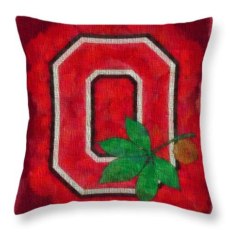 Ohio State Painting, Ohio State Crafts, Ohio State Wallpaper, Buckeye Football, State Decor, State Crafts, Fall Canvas Painting, Sports Painting, Osu Buckeyes