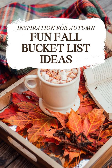 Discover fun fall bucket list ideas for family activities and ideas for autumn in our must-do fall bucket list. From pumpkin patches to fall crafts, we have you covered! Pumpkin Spice Doughnuts, Fall Reading List, Caramel Apples Homemade, Fall Camping, Fall Reading, Fun Fall Activities, Pumpkin Patches, Fall Bucket List, Homemade Caramel