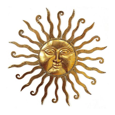 Sun wall art Gold Sun Wall Decor, Sun Collage Art, Sun Icon Aesthetic, Vintage Sun Art, Whimsigoth Sun, Sun Aesthetics, Sun Collage, Gold Icons, Sun Png