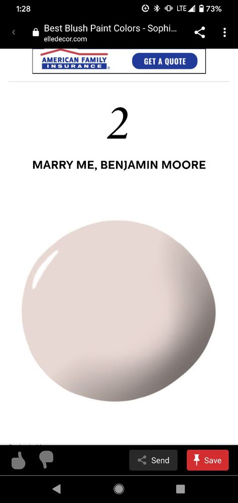 Marry Me Paint Color Benjamin Moore, Marry Me Paint Color, Benjamin Moore Marry Me, Marry Me Benjamin Moore, Colorful Walls, Ware House, Paint Guide, Antique White Kitchen, Paint Colors Benjamin Moore