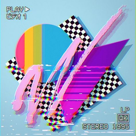 Stereo 1995 follow me on instagram! - Warakami Vaporwave Warakami Vaporwave, Space Vaporwave, Neon Arcade, Vaporwave Room, 80s Vaporwave, Hud Elements, Synthwave Art, 80s Art, Neo Pop