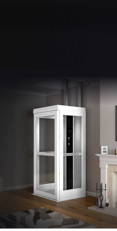 Homelifts Shaftless Elevators - Visit Our Ontario Showrooms: The Sleekest & Safest - Through Floor Senior Wheelchair Lift Affordable Prices House Elevators, Residential Elevator, House Lift, Minimal Space, Non Slip Flooring, House Elevation, Uneven Floor, Look Stylish, Home Look