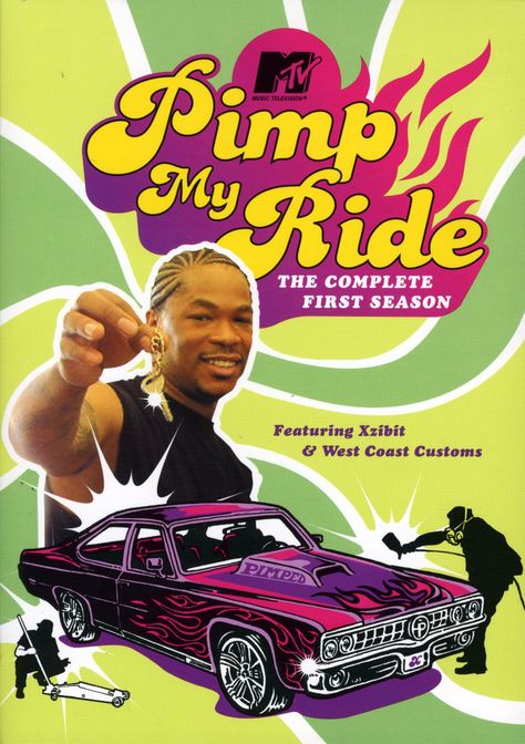 Pimp my Ride 2000s Posters, Pimp My Ride, West Coast Customs, Mtv Shows, Tv Show Quotes, Reality Tv Shows, Ramones, Game Show, Music Tv