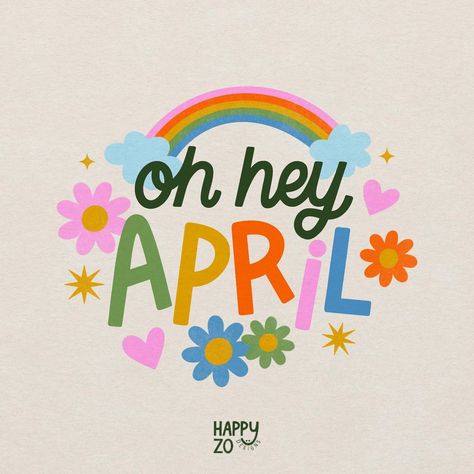 Zoe | Digital Lettering Artist | Hello April! Hope it’s a good month for you! Especially now the lighter nights are here 💗✨ . . . #helloapril🌸 #april2024 #newmonthvibes… | Instagram Month Intentions, April Hello, Digital Lettering, York Uk, Hello April, Lettering Art, Spread Positivity, Spring Wallpaper, Girl Inspiration