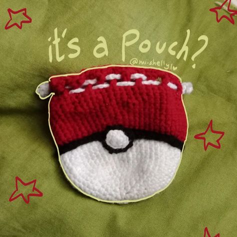 Omgg so excited for this onee!!!!! Made my boyfriend this cute pokeball pouch reallyy LOVE how it turned out, not the perfect one but it's my first time so I'm quite happy about itt 💗✨ Pattern: @ami_amour Made alil adjustments in the pattern while making this project but ahh I'm so happyyy!!!! #crochet #crochetinspiration #crocheting #pokemon #pokemoncrochet Mimikyu Crochet Pattern Free, Crochet Projects For Boyfriend, Crochet For Boyfriend, Pokemon Crochet, Pouch Pattern, My Boyfriend, Cute Crochet, So Excited, Free Crochet Pattern