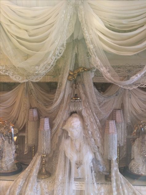 Antique Irish lace veil Lace Bedroom, Shabby Chic Room, Lace Veil, Irish Lace, Antique Lace, Room Inspiration Bedroom, Room Ideas Bedroom, Room Aesthetic, Dream Bedroom