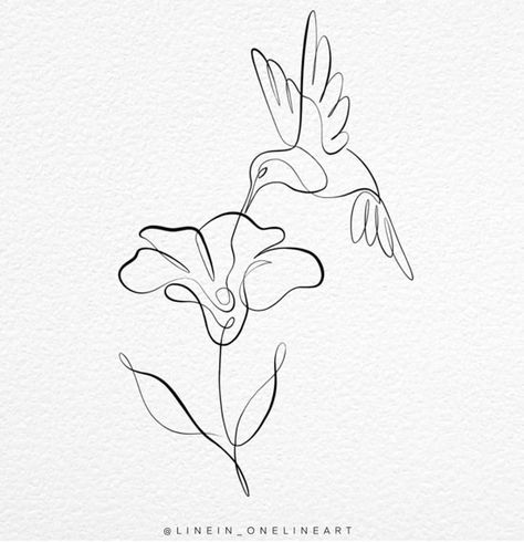 hummingbird line art flower tattoo Single Line Hummingbird Tattoo, Hummingbird Tattoo Fine Line, Hummingbird Line Tattoo, Hummingbird And Rose Tattoo, Hummingbird Drawing Simple, Hummingbird Wrist Tattoo, Line Art Flower Tattoo, Line Art Hummingbird, Hummingbird Tattoo Simple